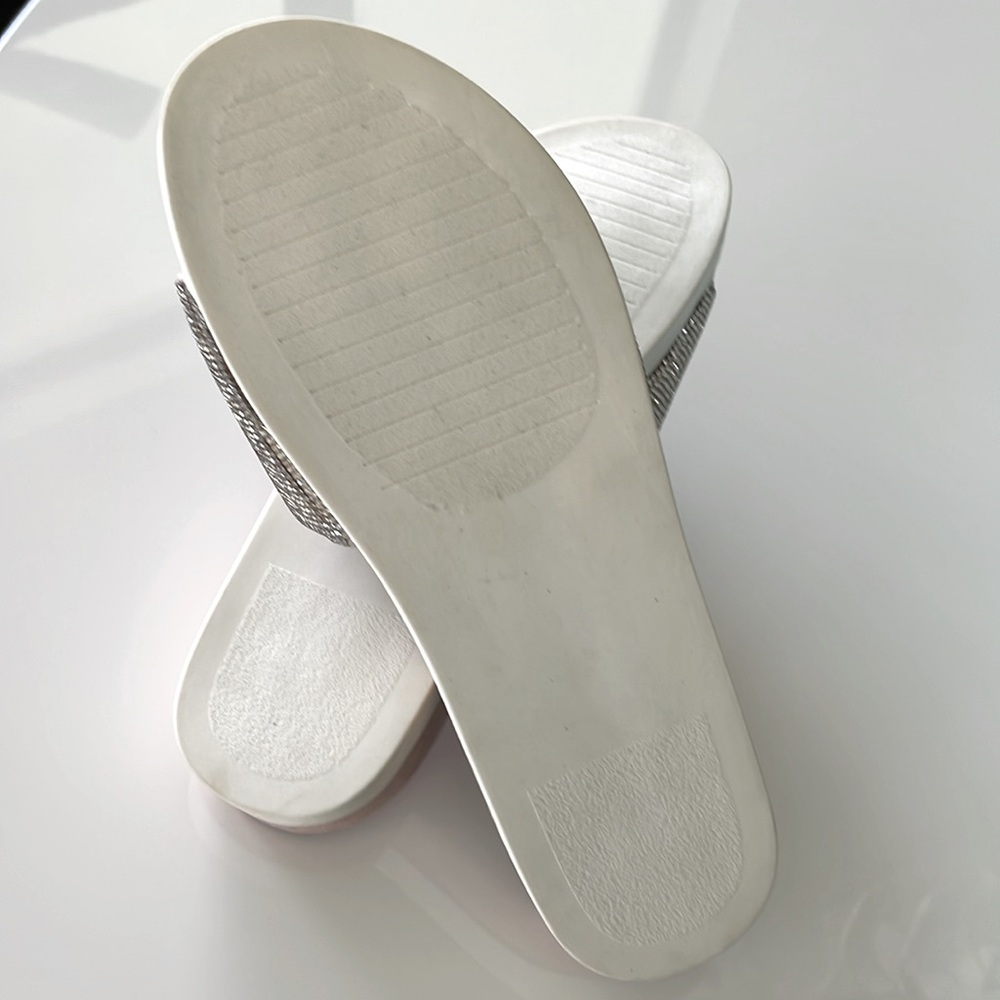 Steven Madden Rhinestone Slide Sandal - Picture 3 of 6